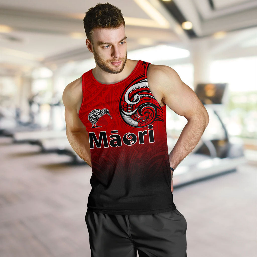 New Zealand Tank Top Maori Kiwi Bird Tribal Style