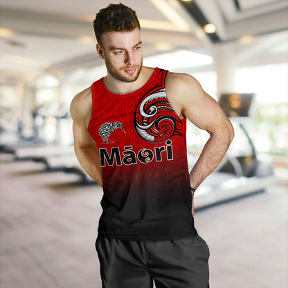 New Zealand Tank Top Maori Kiwi Bird Tribal Style