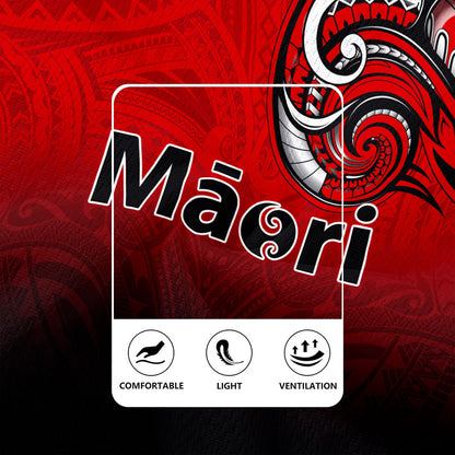 New Zealand Rugby Jersey Maori Tribal Style