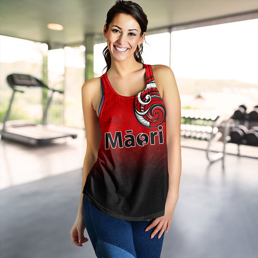 New Zealand Women Tank Maori Tribal Style