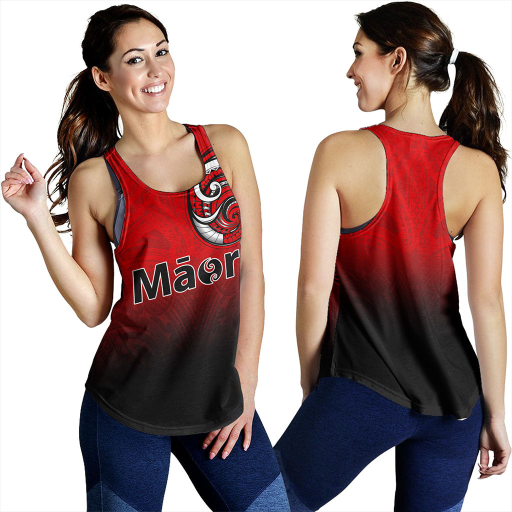 New Zealand Women Tank Maori Tribal Style