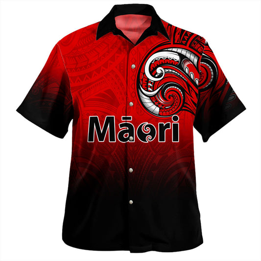 New Zealand Hawaiian Shirt Maori Tribal Style