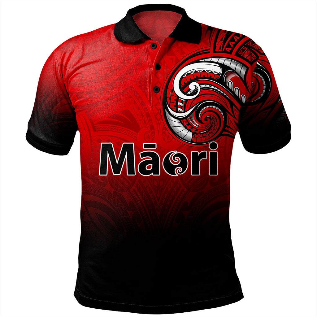 New Zealand Polo Shirt Maori Tribal Style