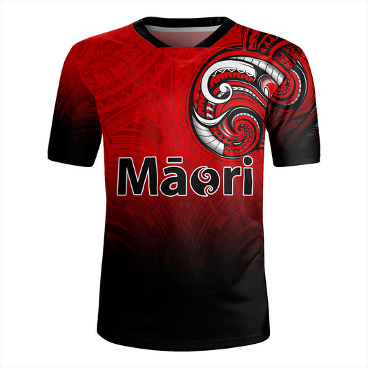New Zealand Rugby Jersey Maori Tribal Style