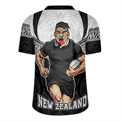 New Zealand Rugby Jersey Rugby Maori Tribal Sport Style