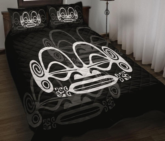 Marquesas Islands Polynesian Quilt Bed Set