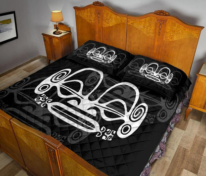 Marquesas Islands Polynesian Quilt Bed Set