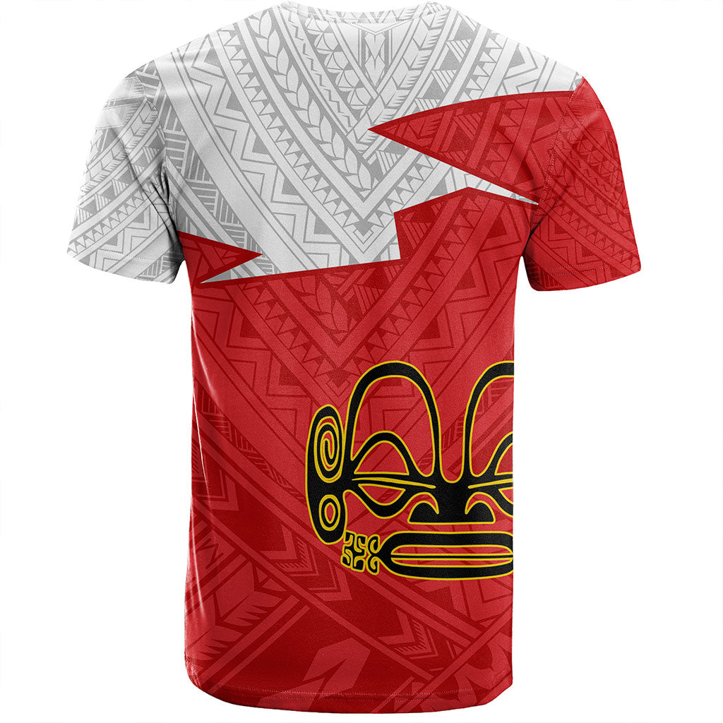 Marquesas Islands T-Shirt Polynesian Tattoo Flag And Coat Of Arms