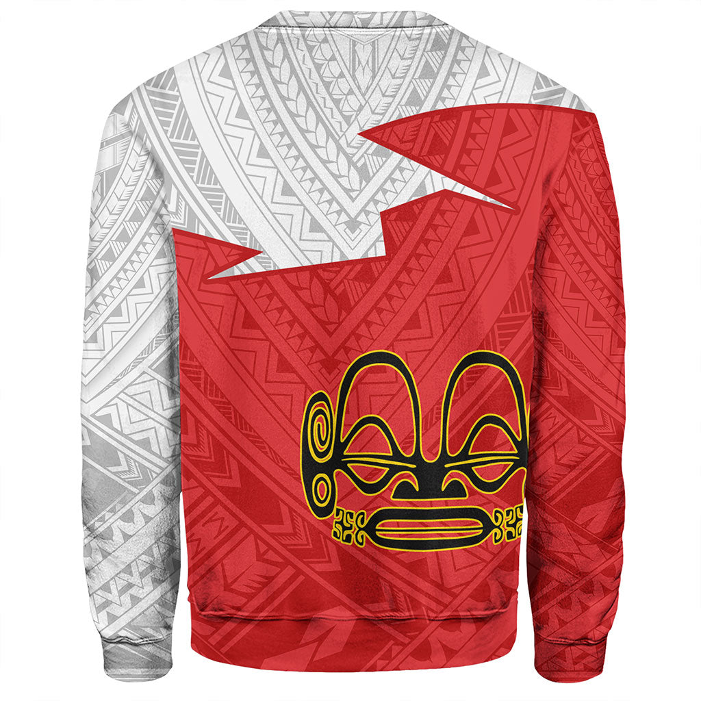 Marquesas Islands Sweatshirt Polynesian Tattoo Flag And Coat Of Arms