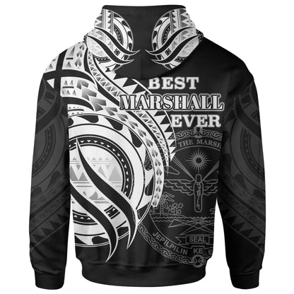 Marshall Islands Hoodie - Polynesian Patterns Best Marshall Ever