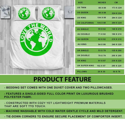 Marshall Islands Duvet Cover Set - Marshall Islands Seal & Reggae Hibiscus