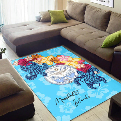 Marshall Islandss Area Rug - Tropical Style