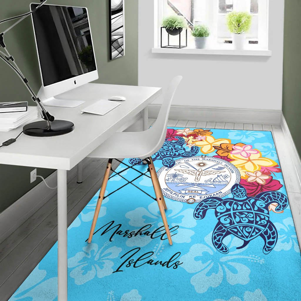 Marshall Islandss Area Rug - Tropical Style