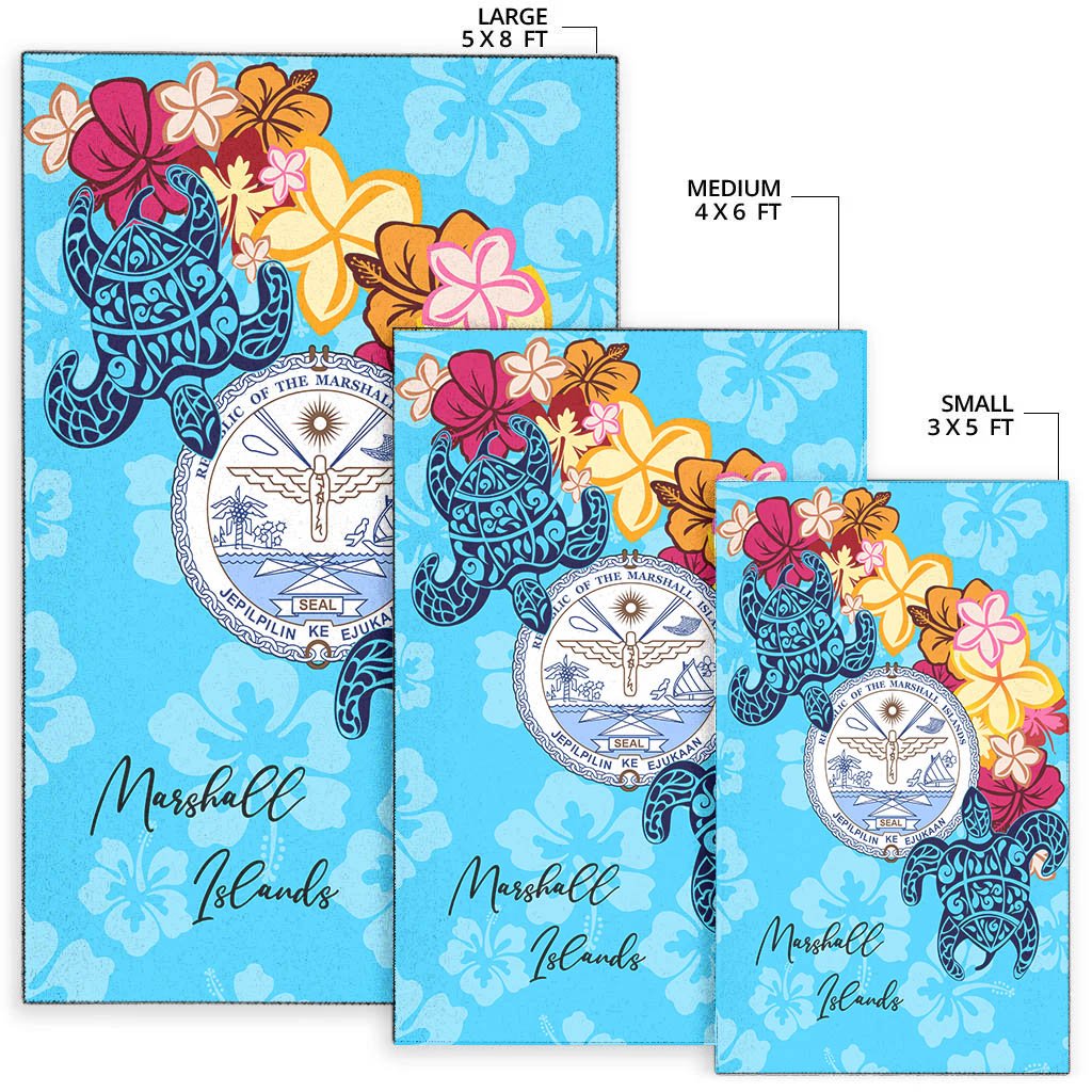 Marshall Islandss Area Rug - Tropical Style