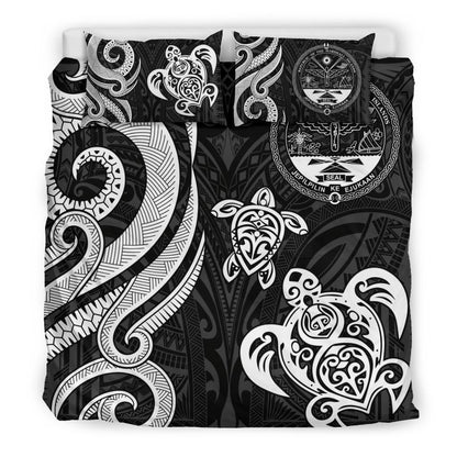 Marshall Islands Bedding Set - Tentacle Turtle White