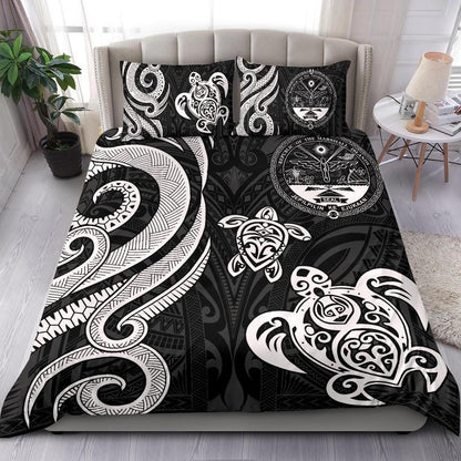 Marshall Islands Bedding Set - Tentacle Turtle White