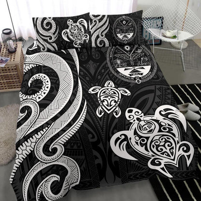 Marshall Islands Bedding Set - Tentacle Turtle White
