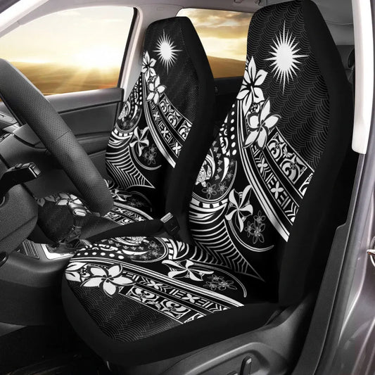 Marshall Islands Car Seat Cover - The Flow OF Ocean