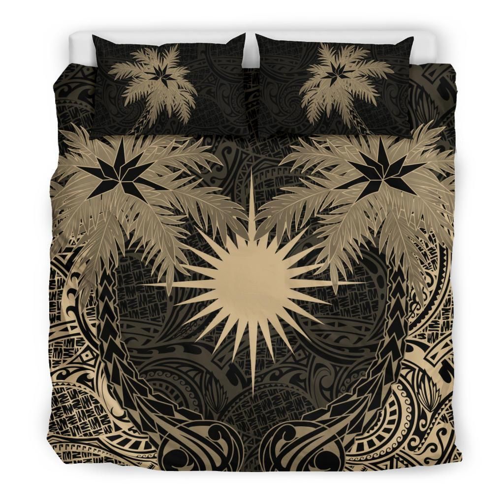 Marshall Islands Duvet Cover Set - Marshall Islands Flag Coconut (Duvet Cover)