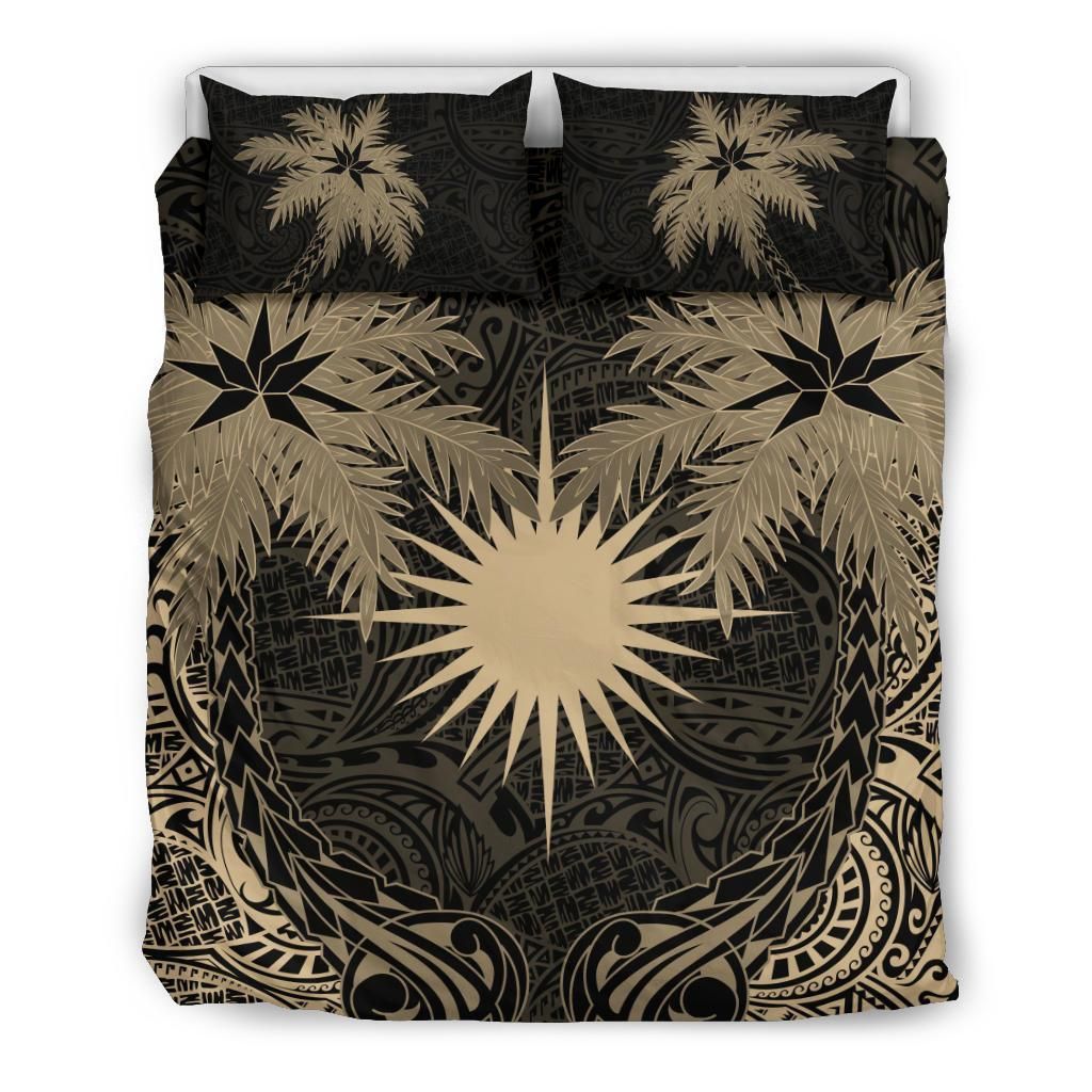 Marshall Islands Duvet Cover Set - Marshall Islands Flag Coconut (Duvet Cover)