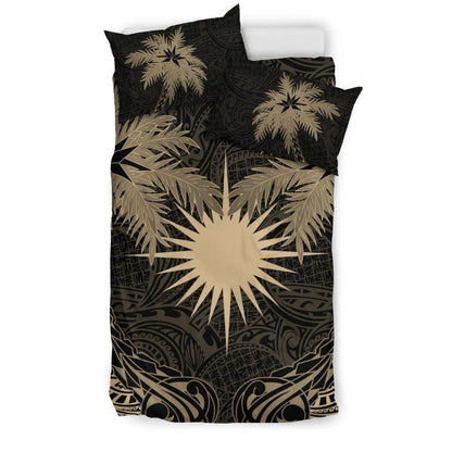 Marshall Islands Duvet Cover Set - Marshall Islands Flag Coconut (Duvet Cover)