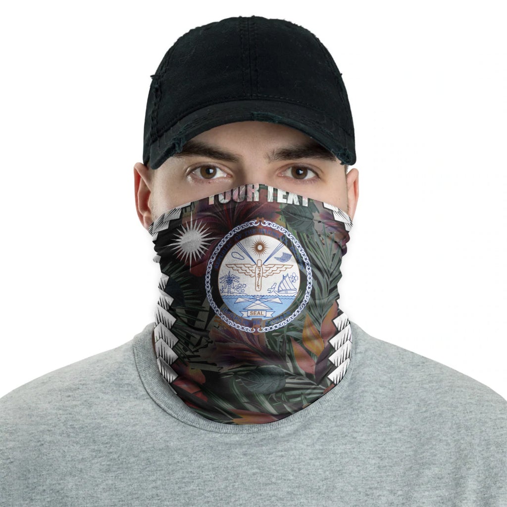 Marshall Islands Custom Personalised Neck Gaiter - Polynesian Chain