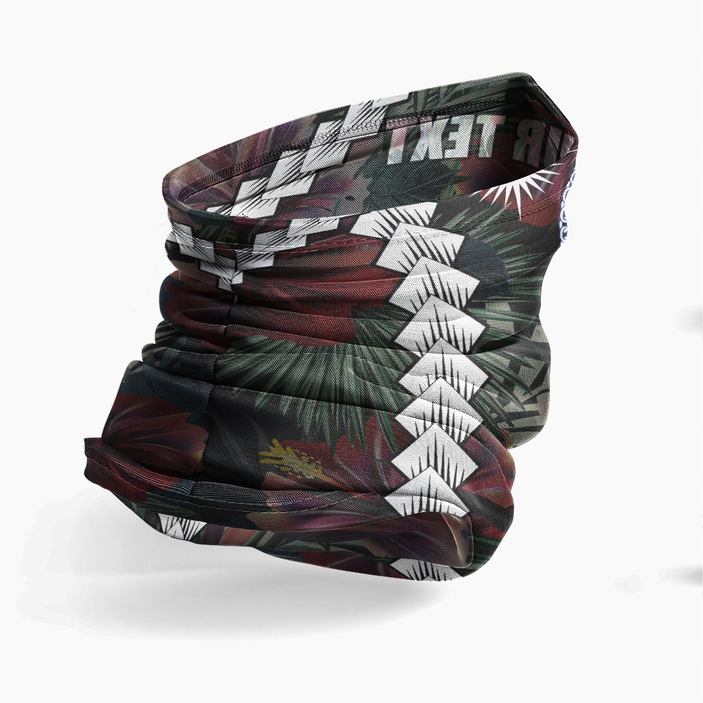 Marshall Islands Custom Personalised Neck Gaiter - Polynesian Chain