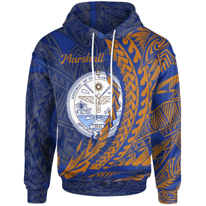 Marshall Islands Hoodie - Wings Style