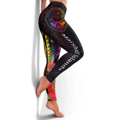 Marshall Islands Legging - Tropical Hippie Style