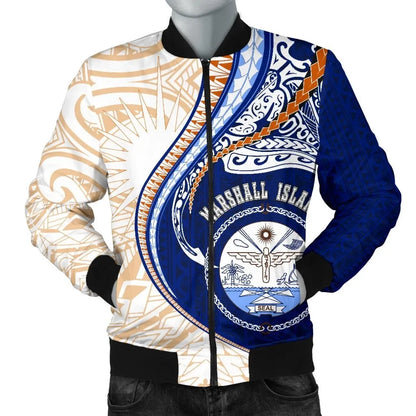 Marshall Islands Bomber Jacket Kanaloa Tatau Gen MH