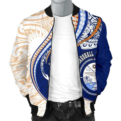 Marshall Islands Bomber Jacket Kanaloa Tatau Gen MH
