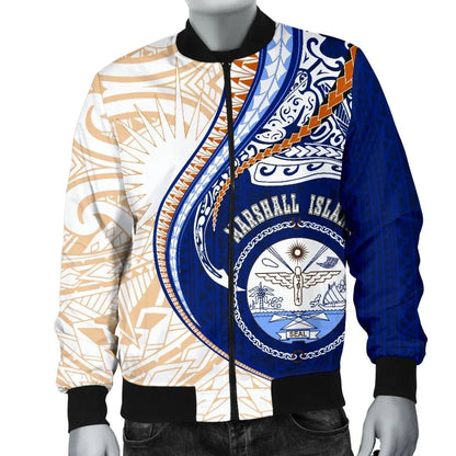 Marshall Islands Bomber Jacket Kanaloa Tatau Gen MH