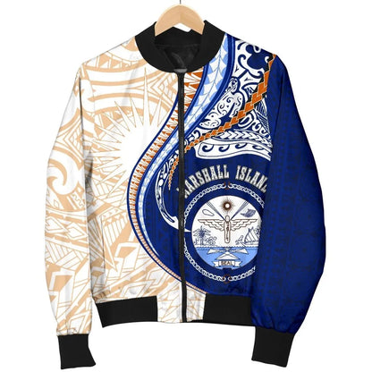 Marshall Islands Bomber Jacket Kanaloa Tatau Gen MH