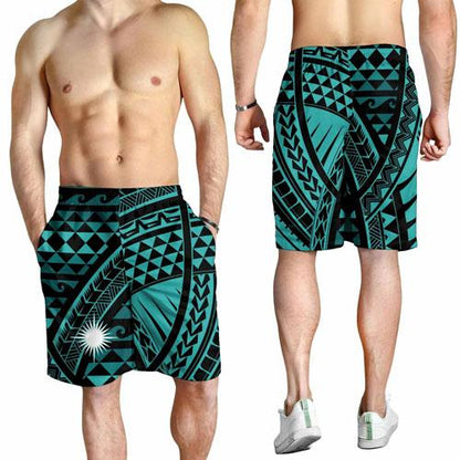 Marshall Islands Men Short - Tribal Seamless Pattern