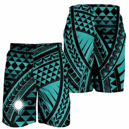 Marshall Islands Men Short - Tribal Seamless Pattern
