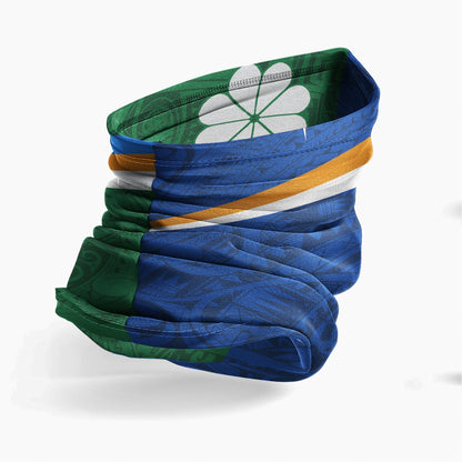 Marshall Islands Neck Gaiter - Marshall mix Kwajalein Flag