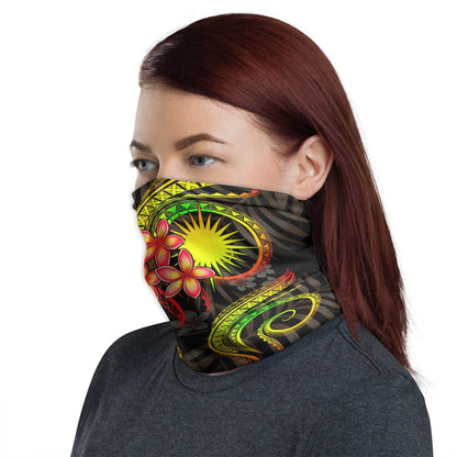 Marshall Islands Neck Gaiter - Plumeria Reggae