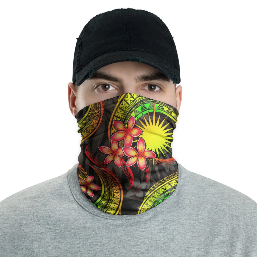 Marshall Islands Neck Gaiter - Plumeria Reggae
