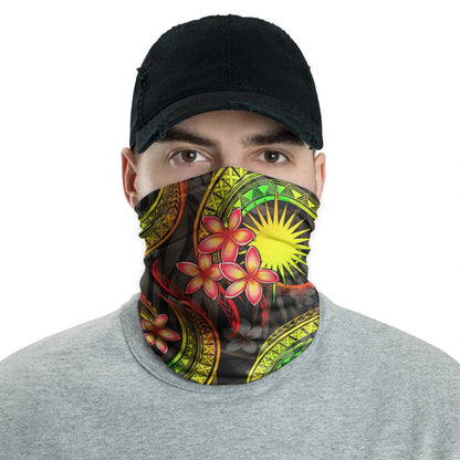 Marshall Islands Neck Gaiter - Plumeria Reggae