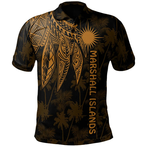 Marshall Islands Polo- Polynesian Wings (Golden)