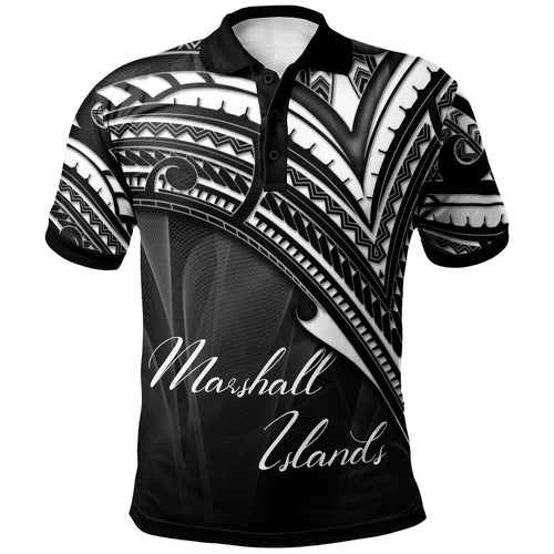Marshall Islands Polo Shirt - Cross Style