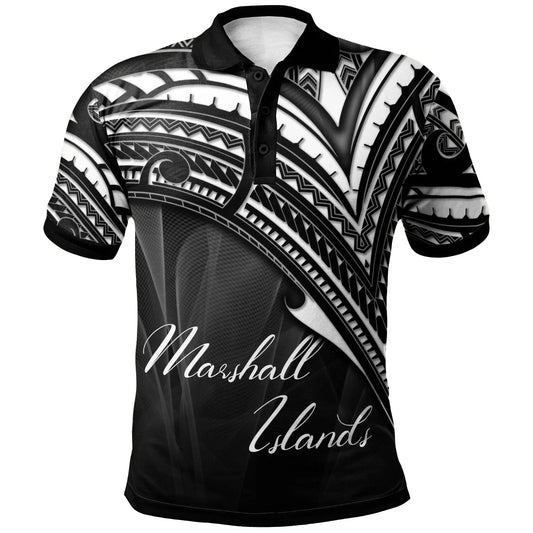 Marshall Islands Polo Shirt - Cross Style