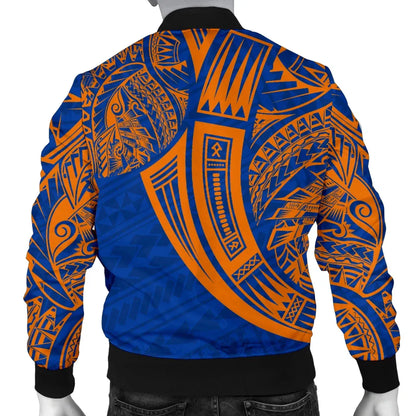 Marshall Islands Polynesian Bomber Jacket - Tribal Tattoo