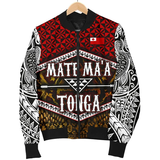 Mate Ma'a Tonga Bomber Jacket