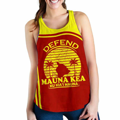 Mauna Kea Women Racerback Tank 07