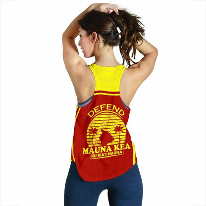 Mauna Kea Women Racerback Tank 07