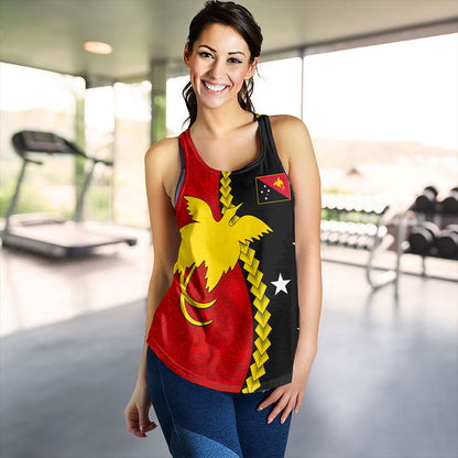 Papua New Guinea Women Tank Melanesian Tribal PNG Half Style
