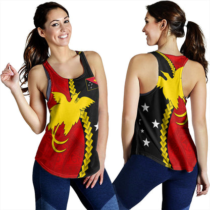 Papua New Guinea Women Tank Melanesian Tribal PNG Half Style