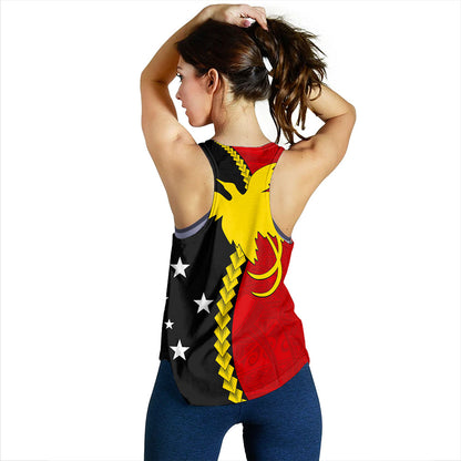 Papua New Guinea Women Tank Melanesian Tribal PNG Half Style