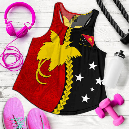 Papua New Guinea Women Tank Melanesian Tribal PNG Half Style